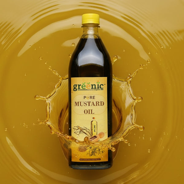 Cold-Pressed Mustard Oil ( 1 L)
